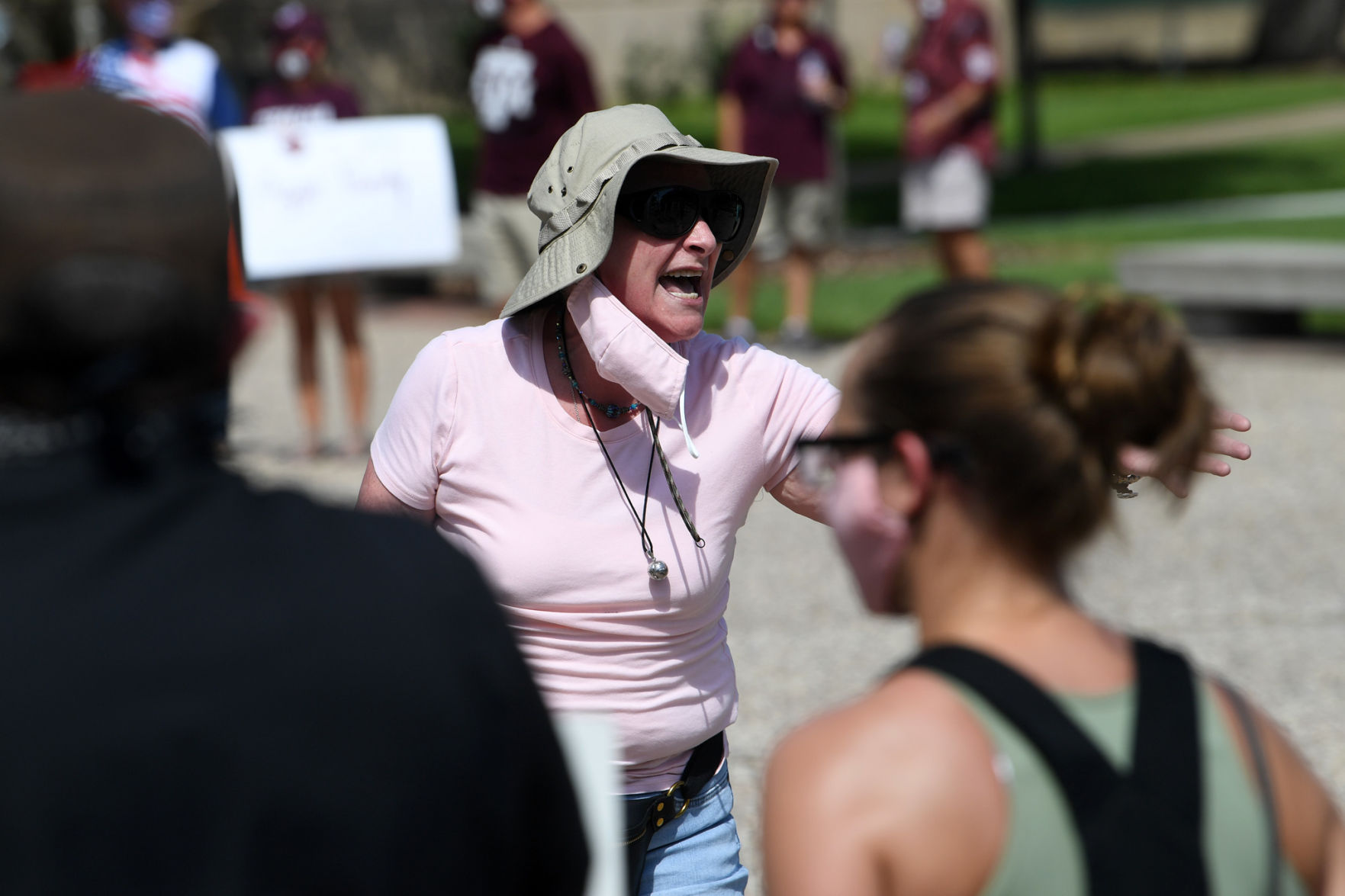 Aggies of Color Coalition Protest